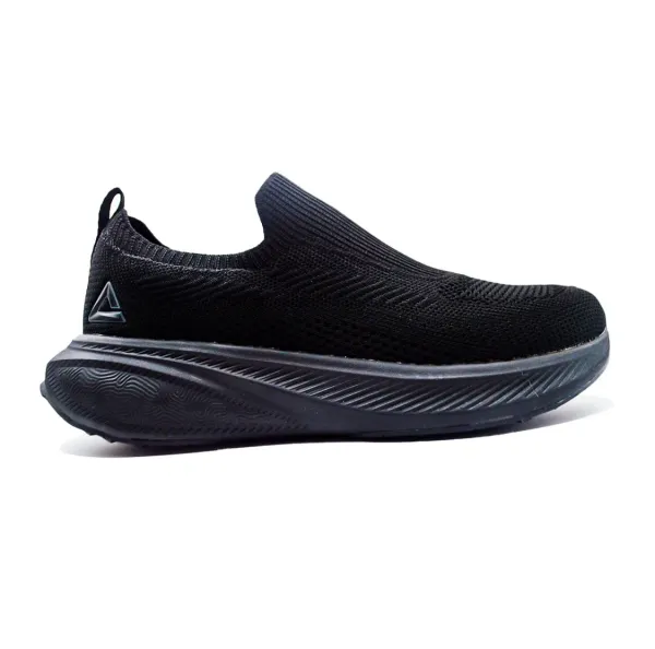 PEAK SLIP ON CASUAL BLACK