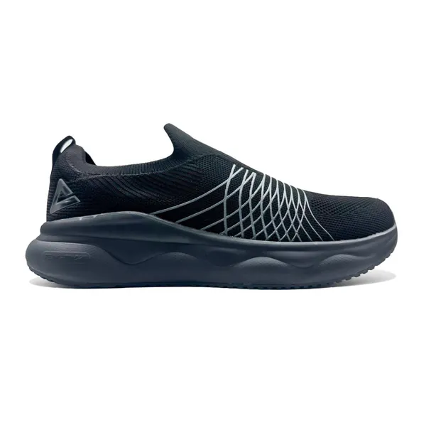 PEAK CASUAL SLIP ON BLACK