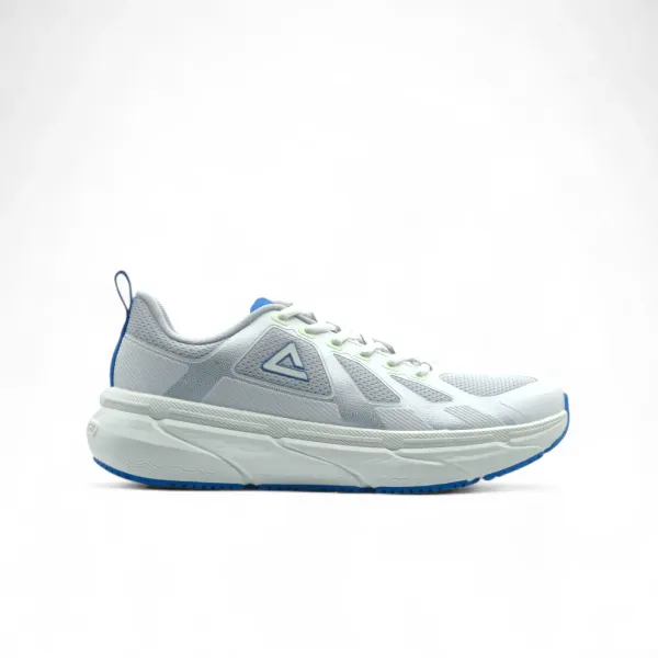 Peak Running Shoes Milky White/Blue