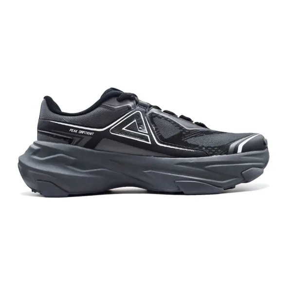 Peak Outdoor Shoes-Black/Silver Grey